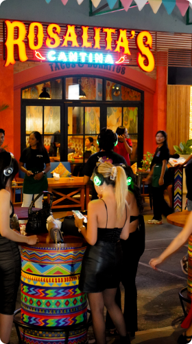 Silent Disco at Rosalita's Cantina